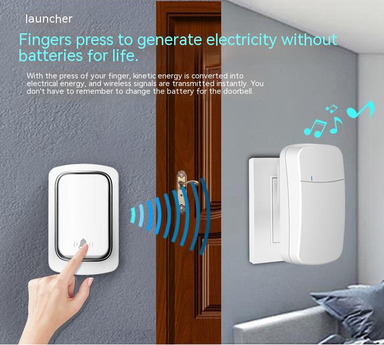 Title 4, Long Distance Wireless AC Doorbell Using Battery