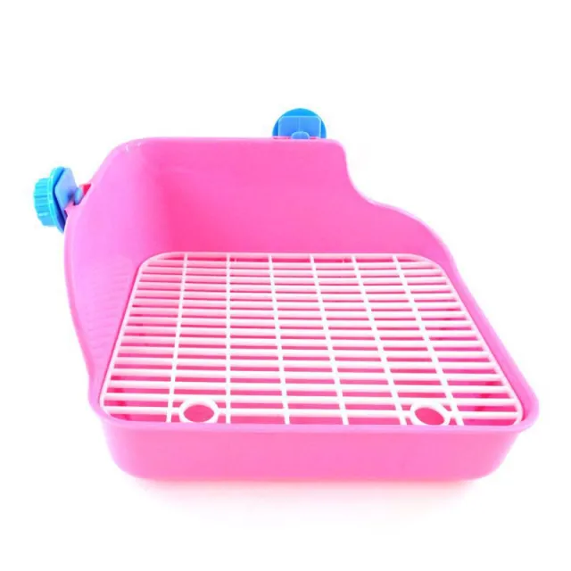 Pet Rabbit Chinchilla Guinea Pig Square Lace Toilet Pink - Shop at LoveMi