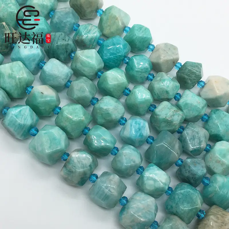 Natural Amazonite Loose Bead Necklace