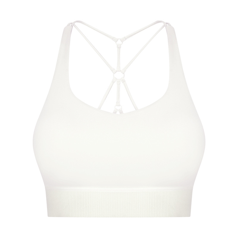 Title 7, Reggiseno sportivo in nylon a spalline sottili,...