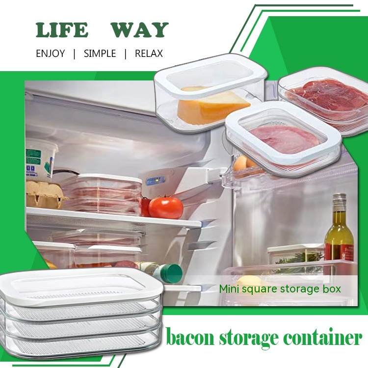 Dried Fruit Snacks Square Refrigerator Food Finishing Box