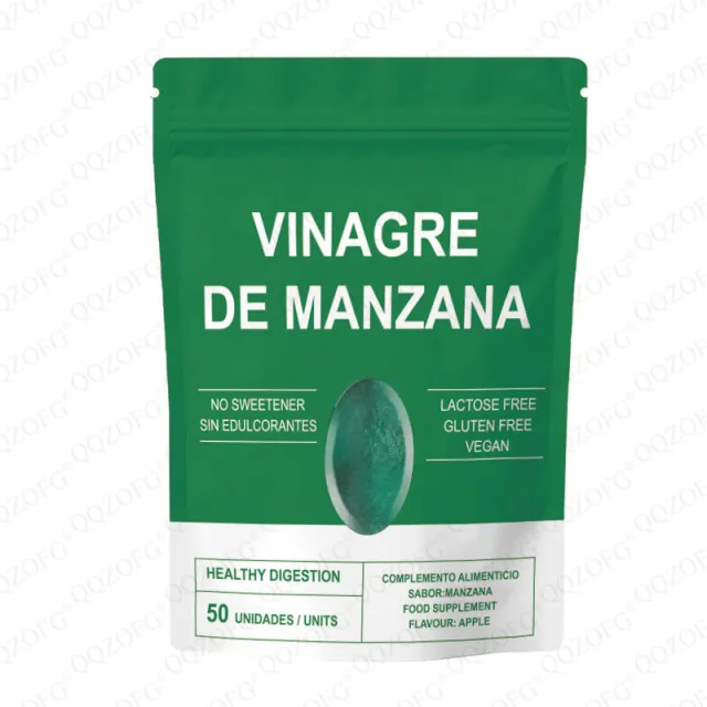 Vinager De Manzana Gummy Apple Cider Vinager Support Metabolism 50 Count Bag Packaged 50 Count - Shop at LoveMi
