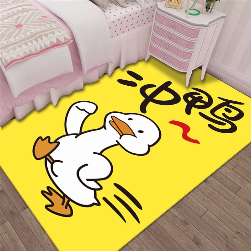 Absorbent Floor Mat Bedroom Cartoon Rug - Picture 22 of 27
