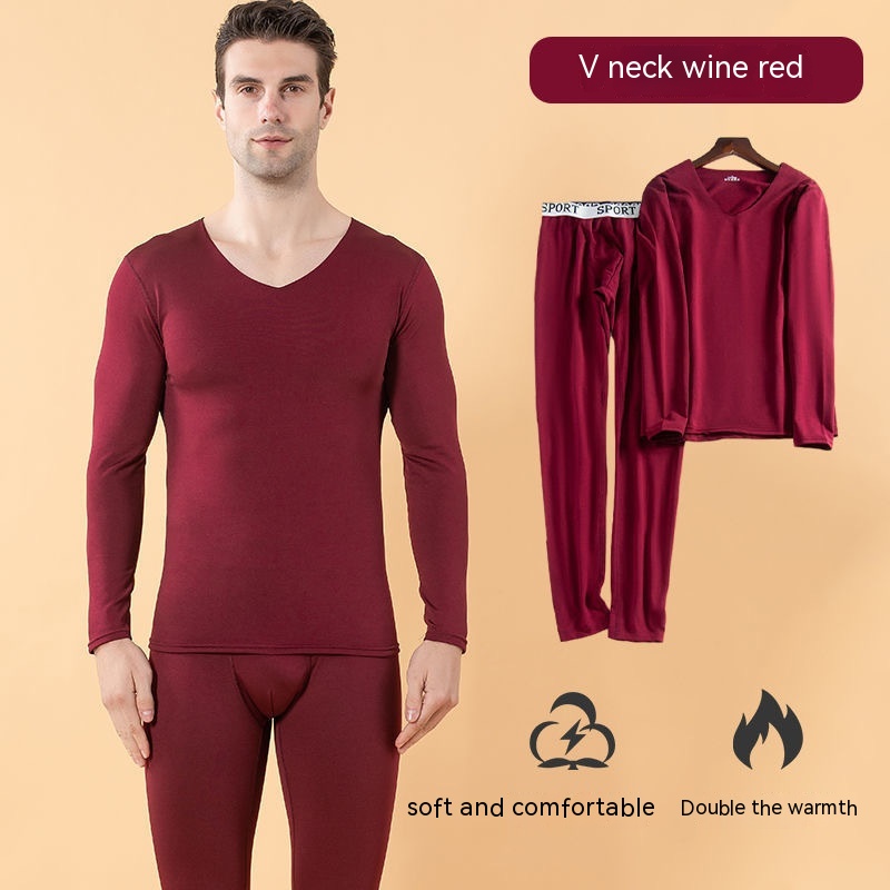 Title 6, Milk Silk Seamless Thermal Underwear Men