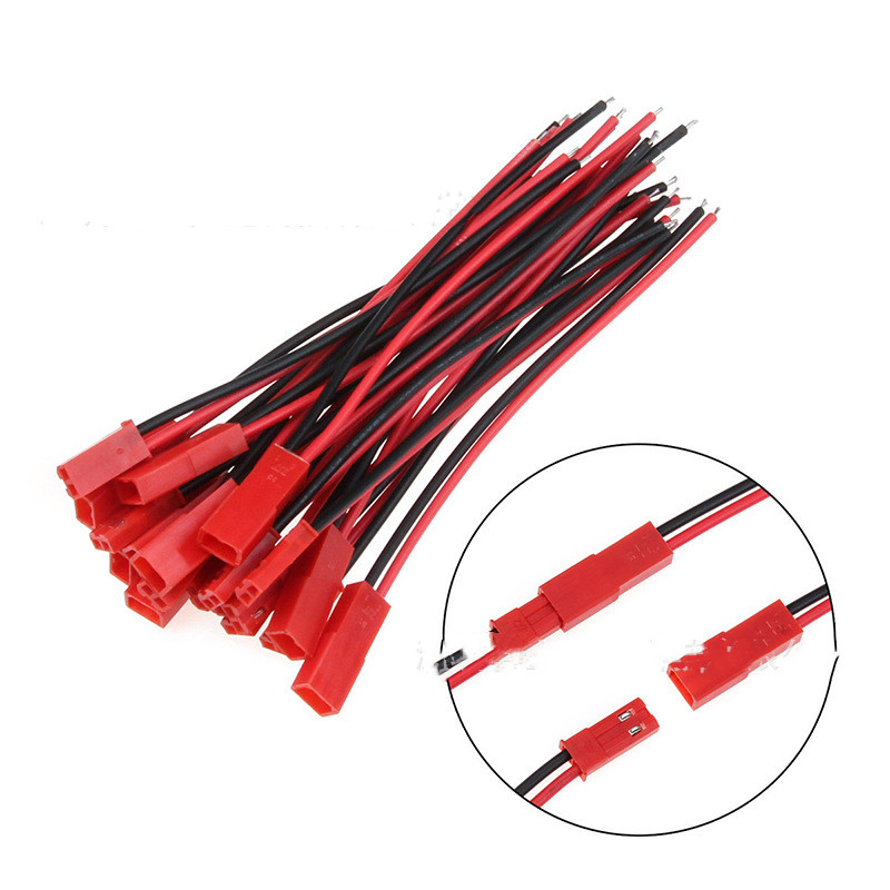 JST Plug-in Strip Wire Plug Male And Female LED Light Bar Pair Wiring