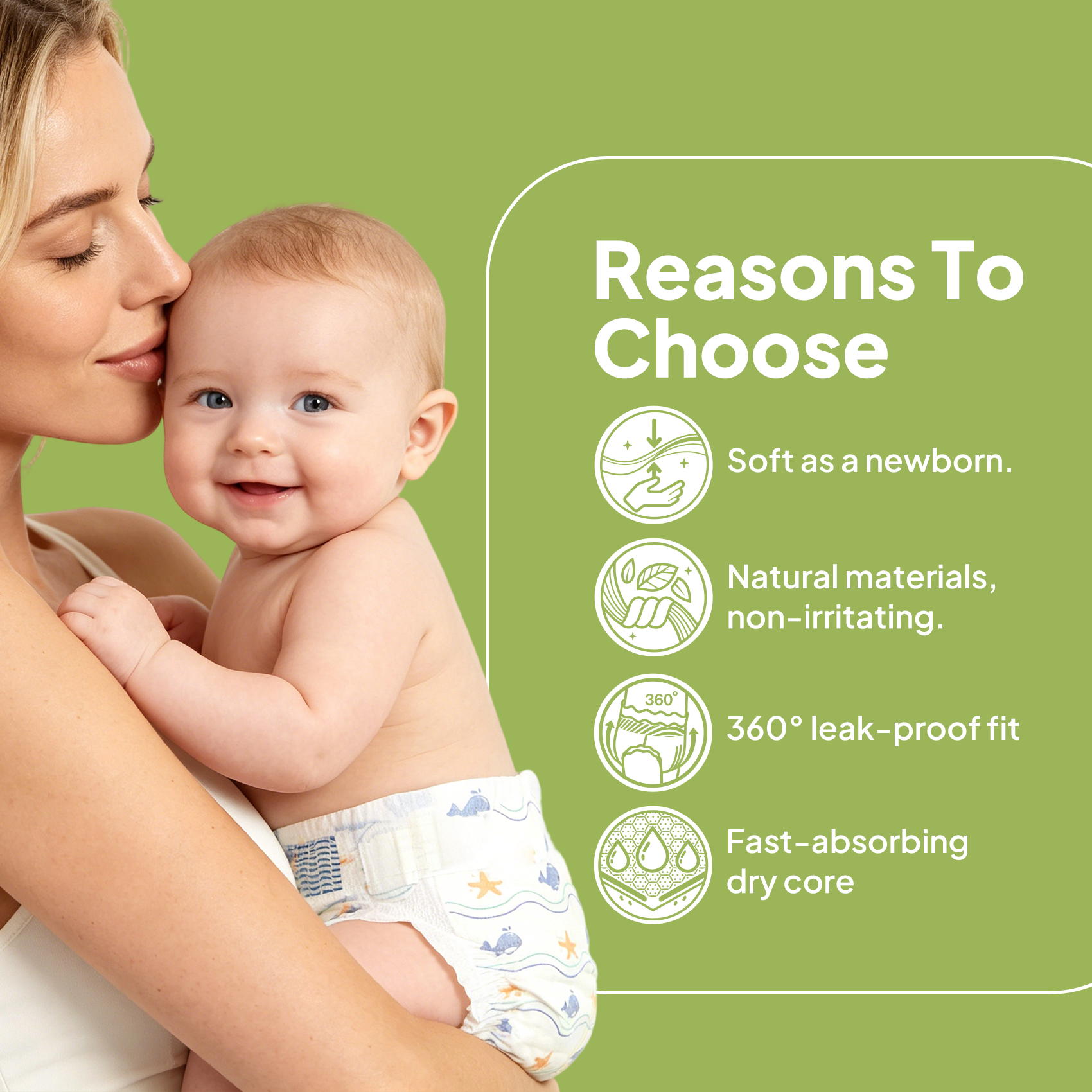 Disposable Baby Ultra Thin Diapers 5