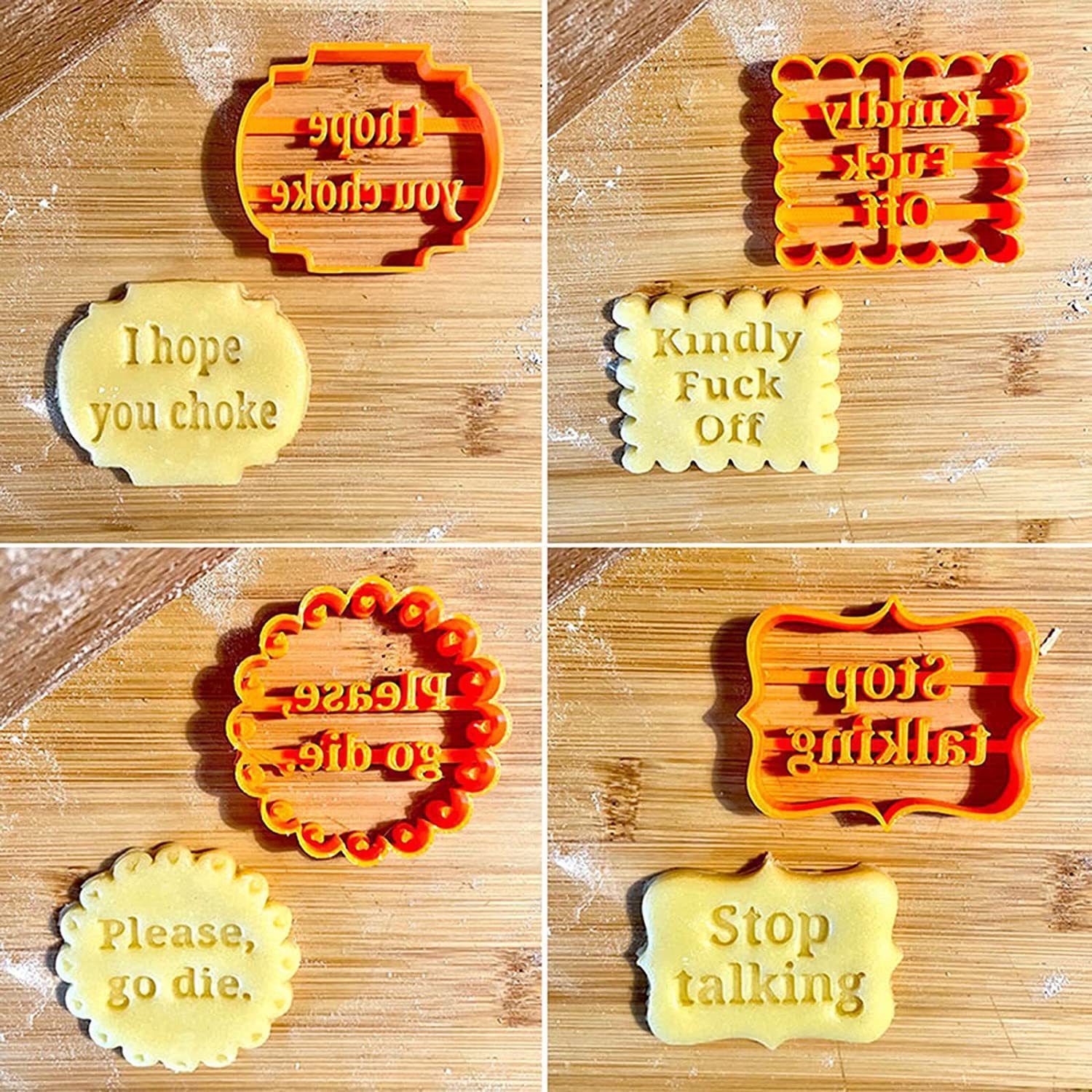 Title 1, Cookie Molds With Good Wishes And Interesting E...