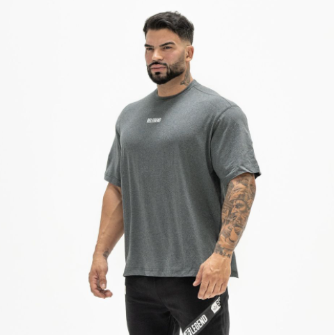 Title 4, Mens breathable loose training casual solid co...