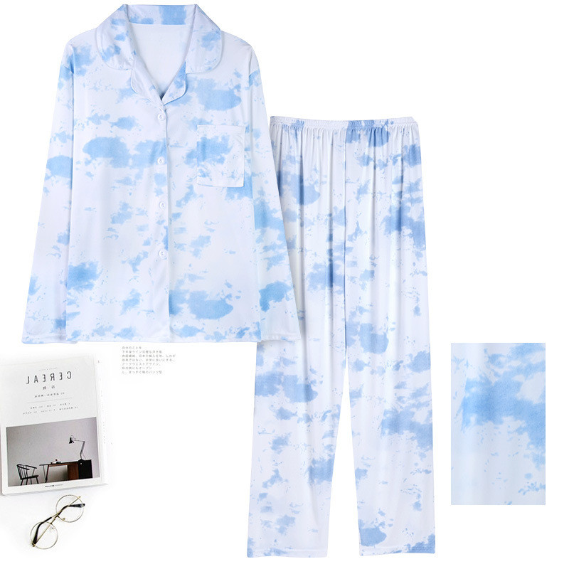 Title 9, Womens Pajamas Long Sleeve Cardigan Lapel Two P...