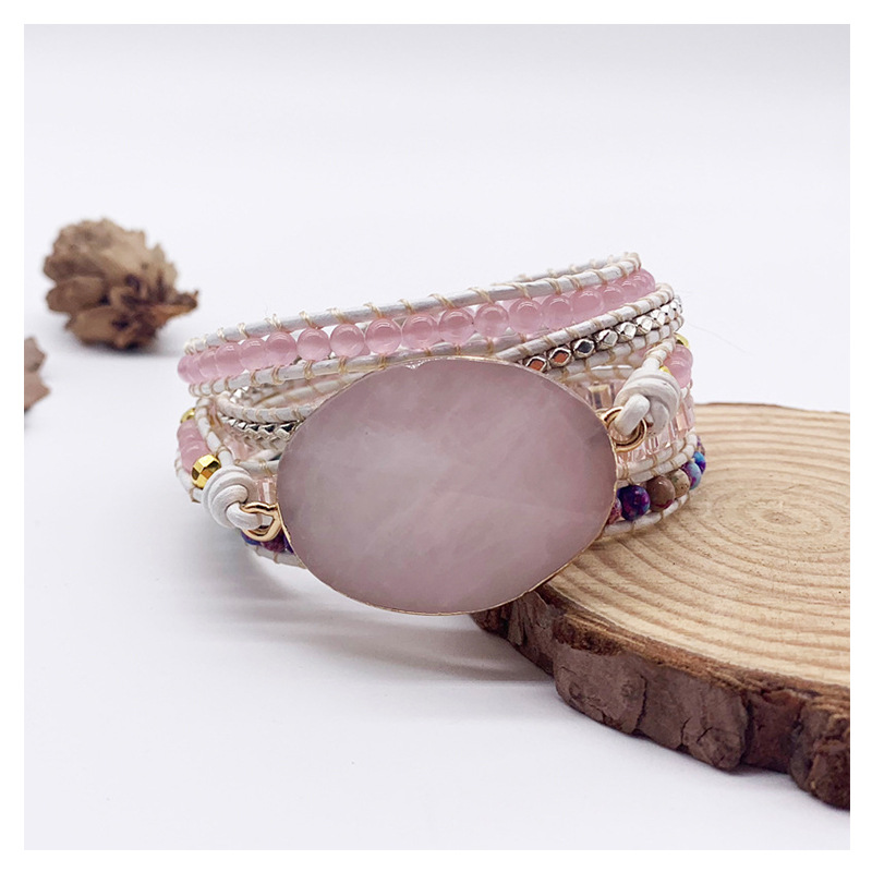 Multilayer Creative Quartz Bracelet Woven Boho