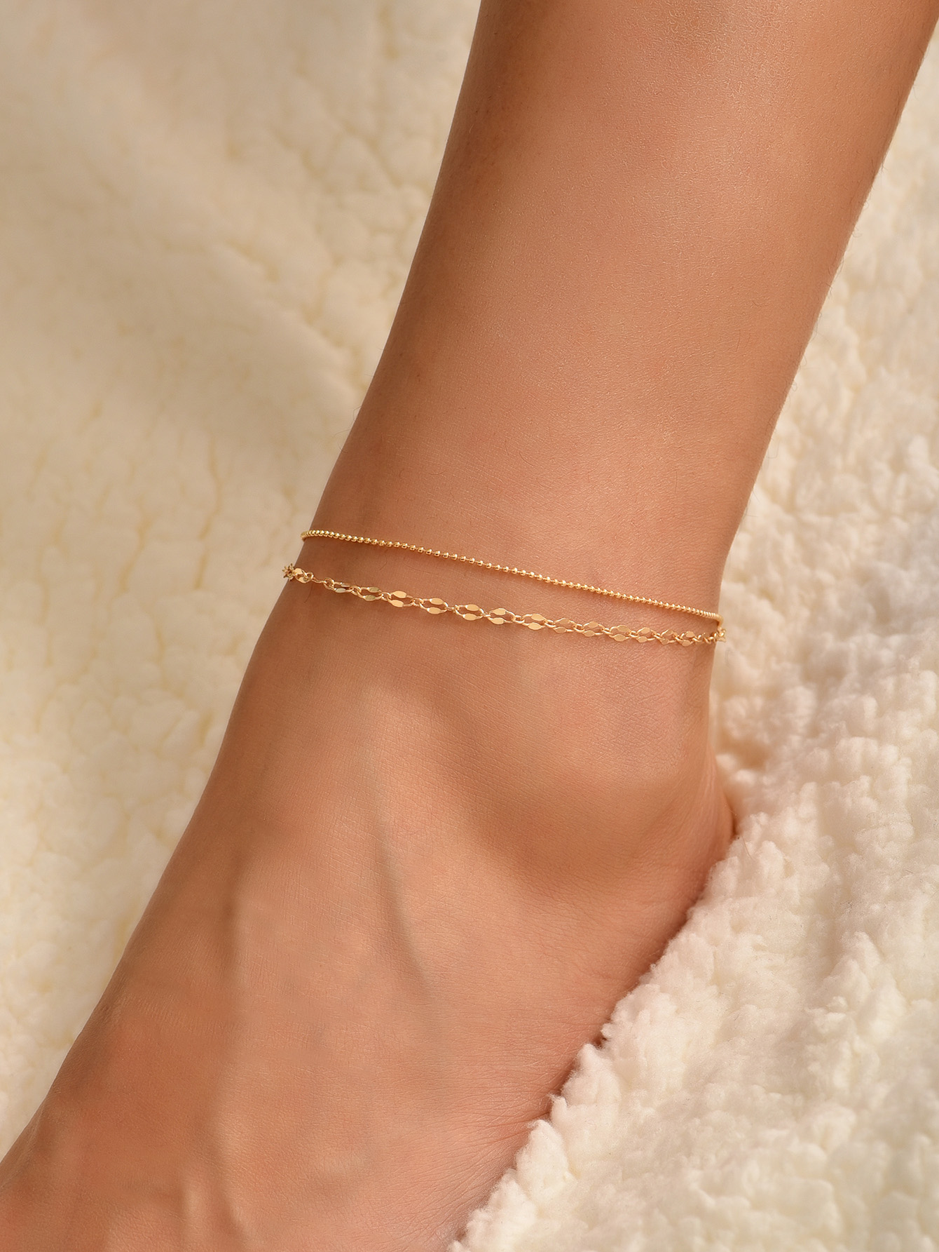 Simple Fashion Solid Color Irregular Metal Bracelet