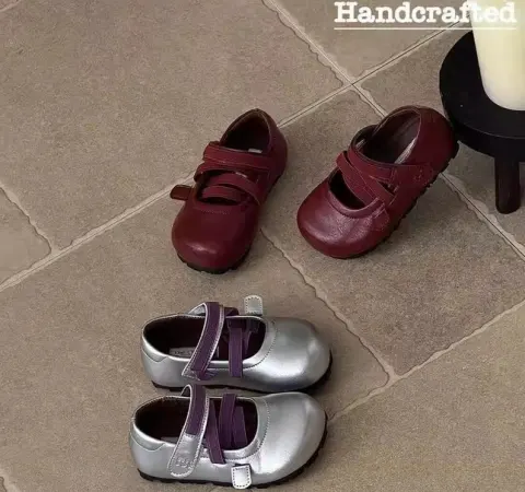 Spring Girls Leather Shoes