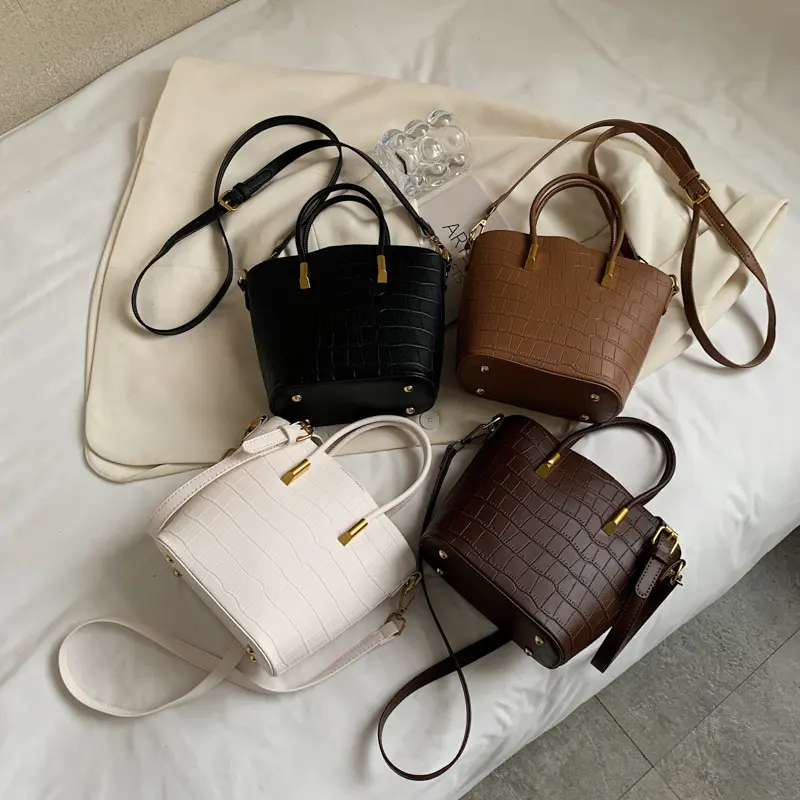 Autumn and Winter New Portable Bucket Bag Korean Version