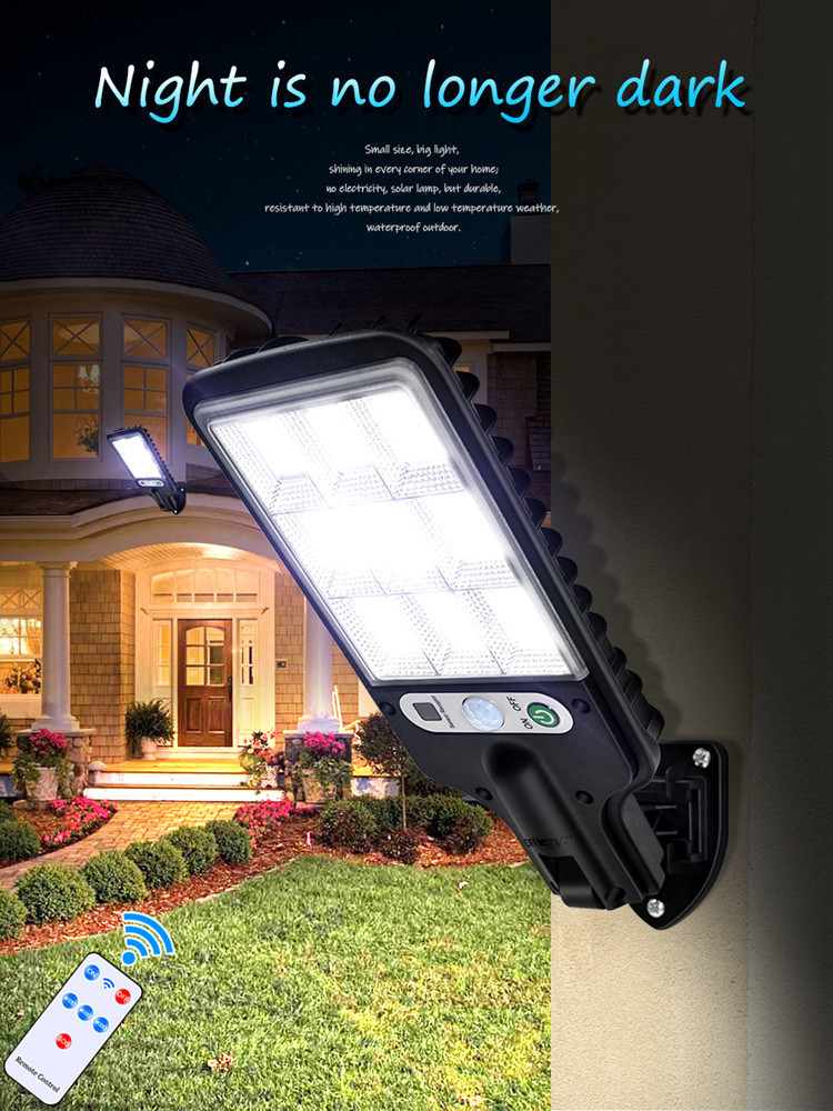 Title 1, Outdoor Solar LED Wall Lamp with Motion Sensor ...