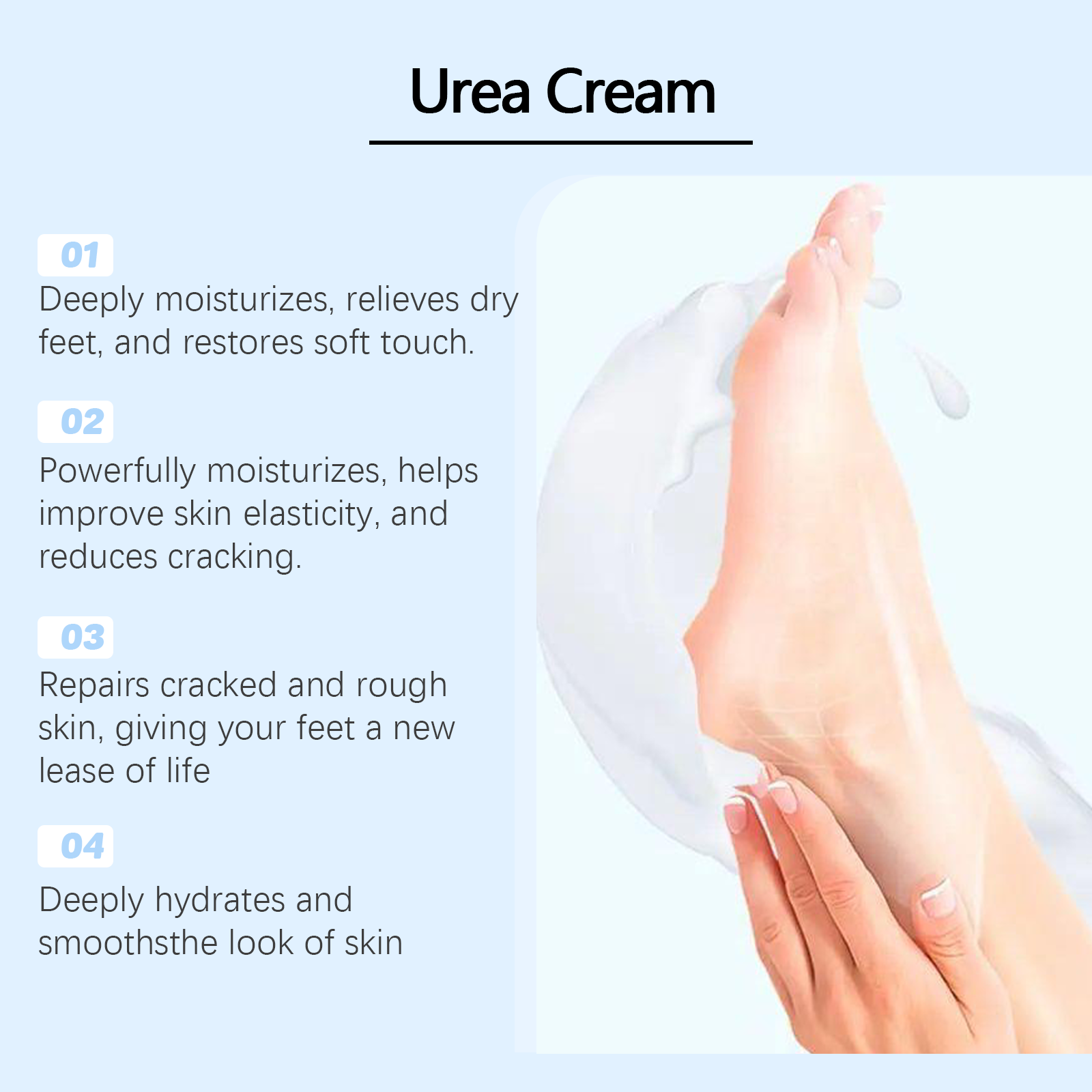 Urea Moisturizing Foot Repair Cream — foto 5