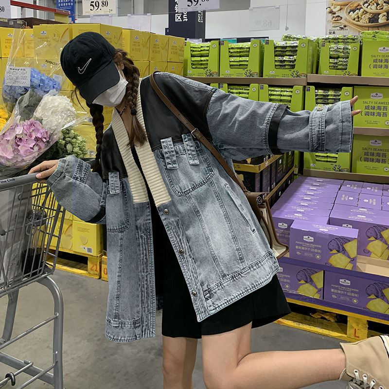 Denim Short Coat Niche Fashion