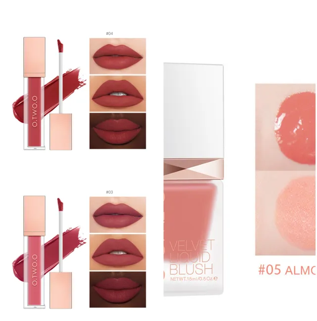 High energy Dense Fog Matte 18 Color Lip Glaze Non stick Cup Velvet 7Set - Shop at LoveMi