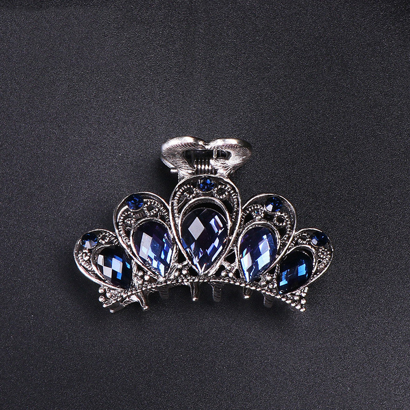 Korean Style Crystal Hair Accessories Grab Clip Explosion
