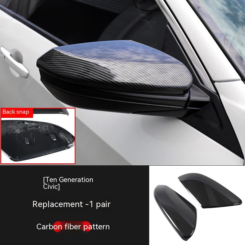 Title 8, Modified Horn Rearview Mirror Cover Shell