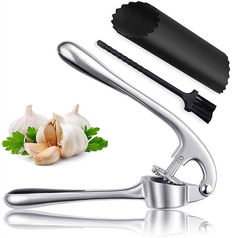 Title 5, Stainless Steel Manual Thickening Garlic Purer Set