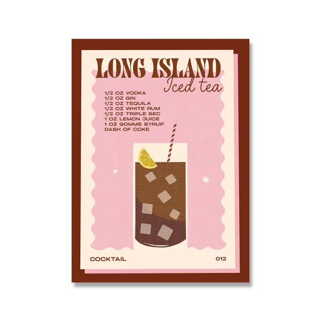 Cocktail Mojito Bar Vintage Wall Art Canvas Painting - Shop at LoveMi