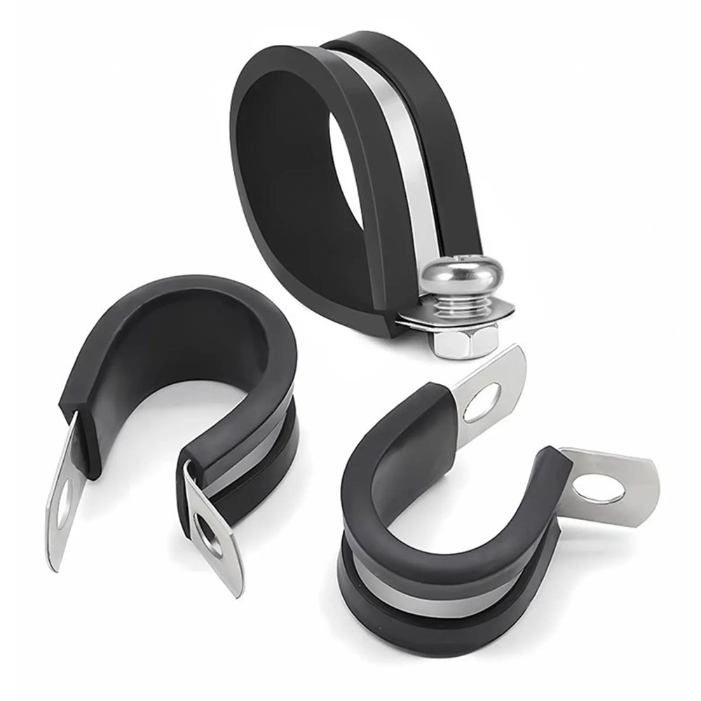52 pièces p clips câble tuyau colliers de serrage support pince à air ensemble de – Image 5