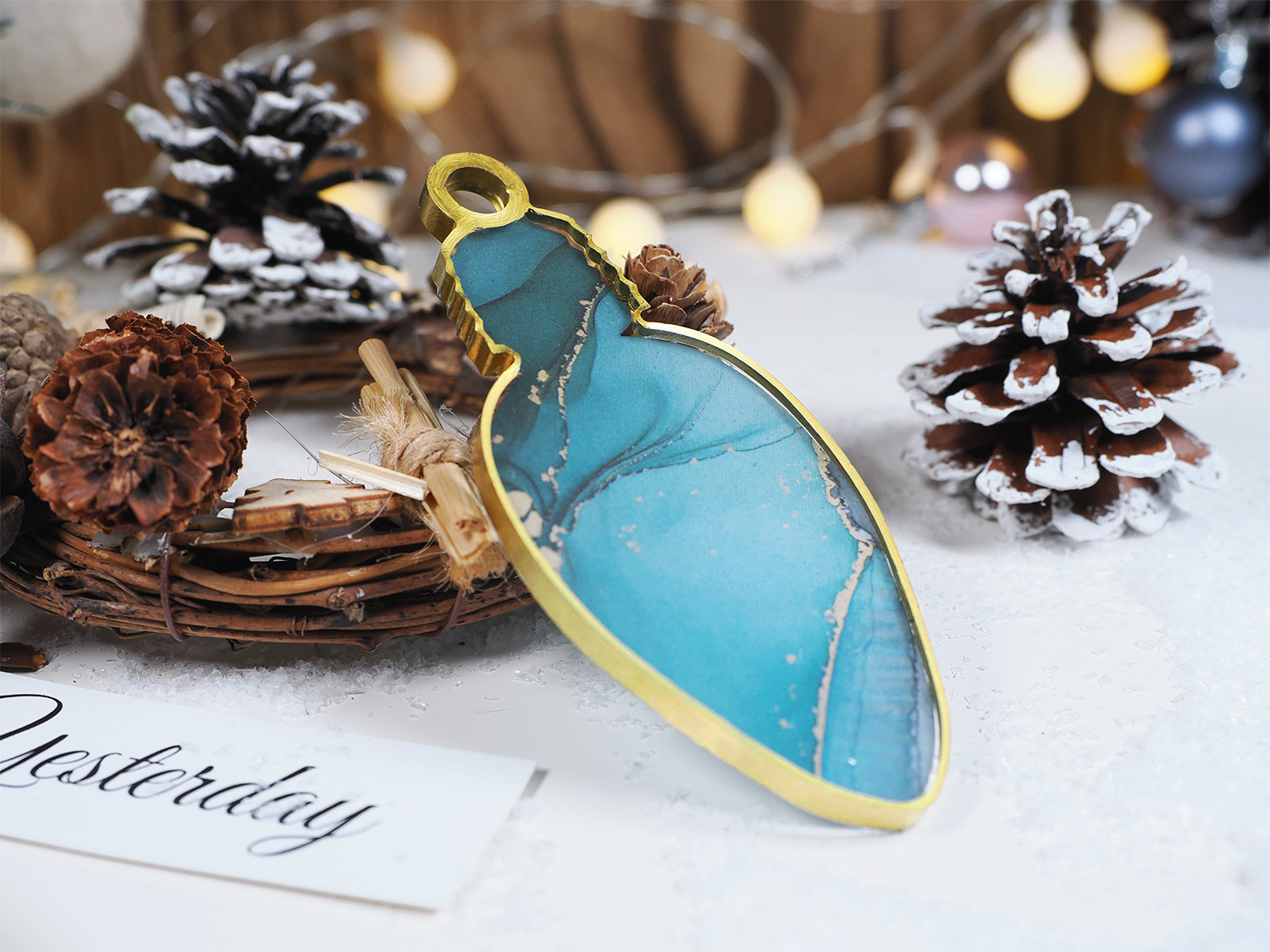 Diy Crystal Resin Christmas Ornament Epoxy Mold - Image 4