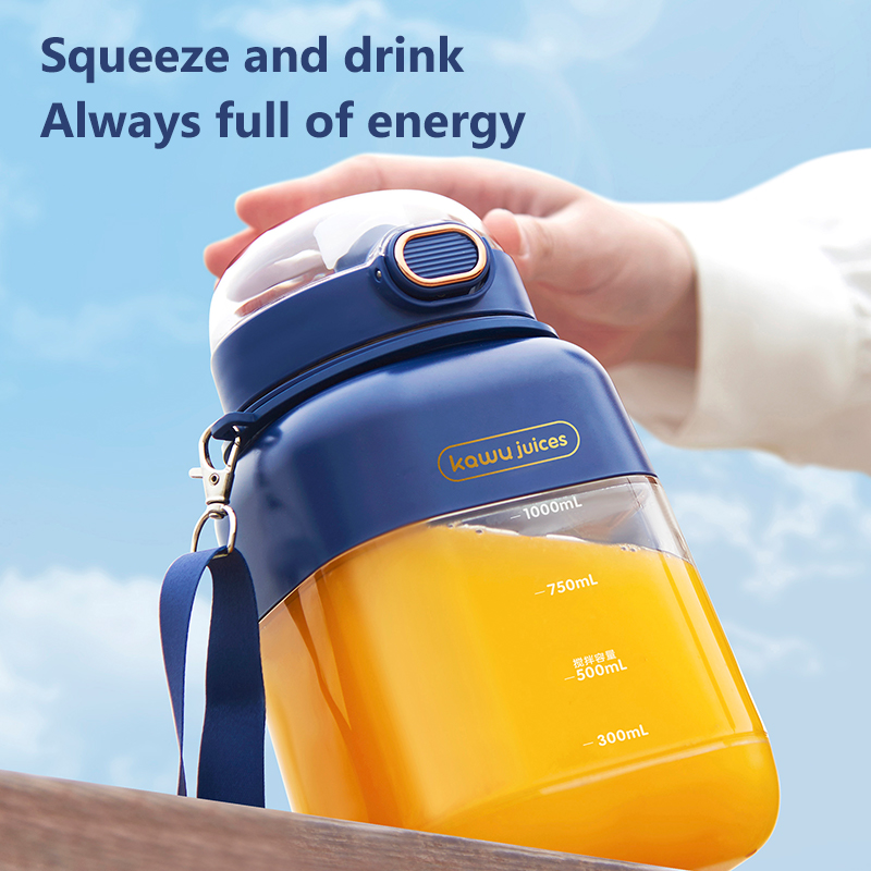 Kawu HAY-8302 Portable Juice Cup Blue 10