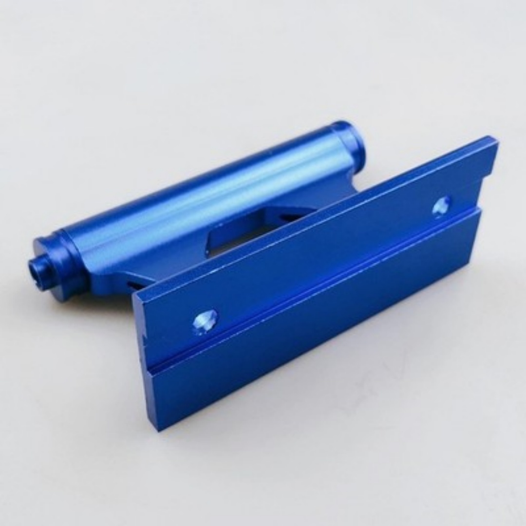 Aluminum Alloy Bike Fork Mount Storage Trailer Rack Carrier Travel Blue — image 5