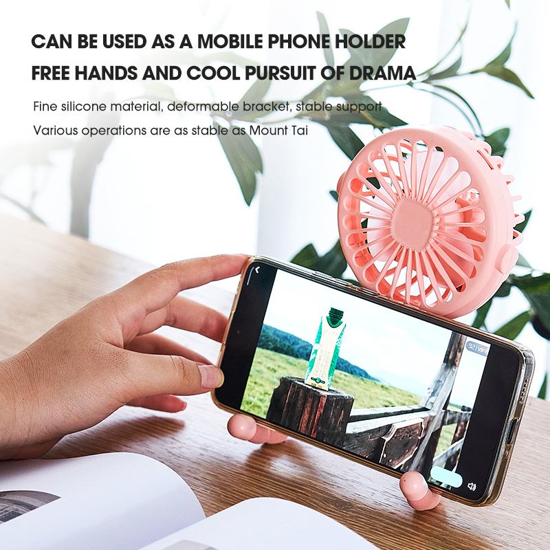 Multi Functional Children's Stroller Mini Fan Portable USB Charging Small Fan Octopus — foto 7