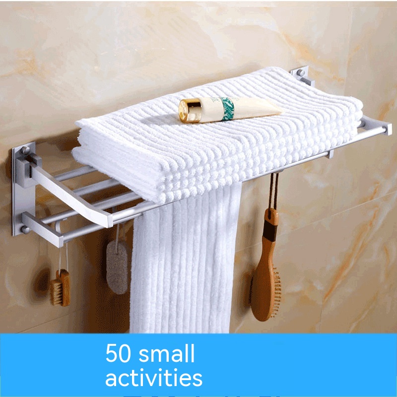 50 Activity Bath Towel Rack