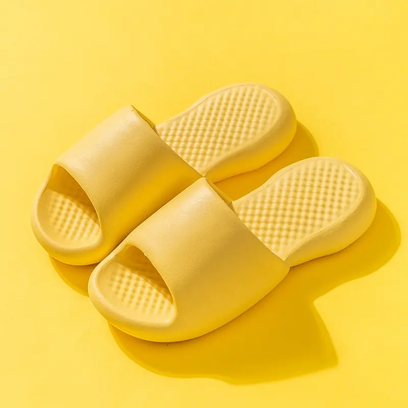 Rubber-plastic High-elastic Slippers Home Casual