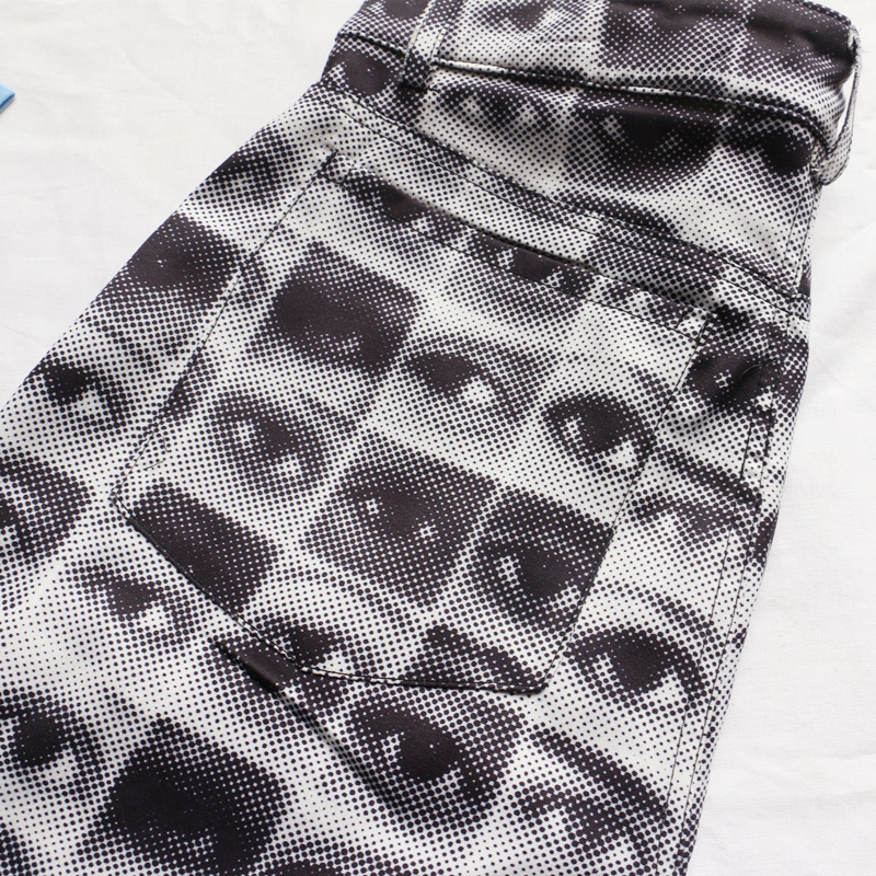 Title 10, Damen-Hose mit lockerem, lässigem Eye-Print und...