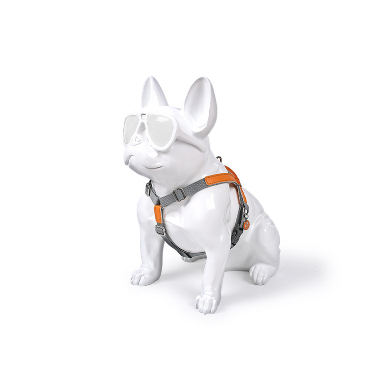 Leather Pet Dog Chest Harness Vest Nylon Leash Set Orange - Shop at LoveMi
