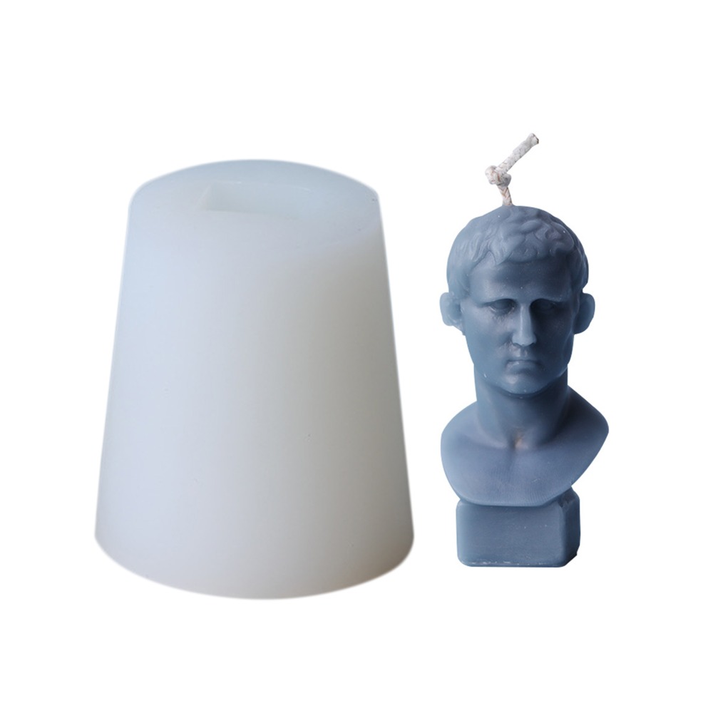 Title 4, Agrippa Gypsum Portrait Candle Mold