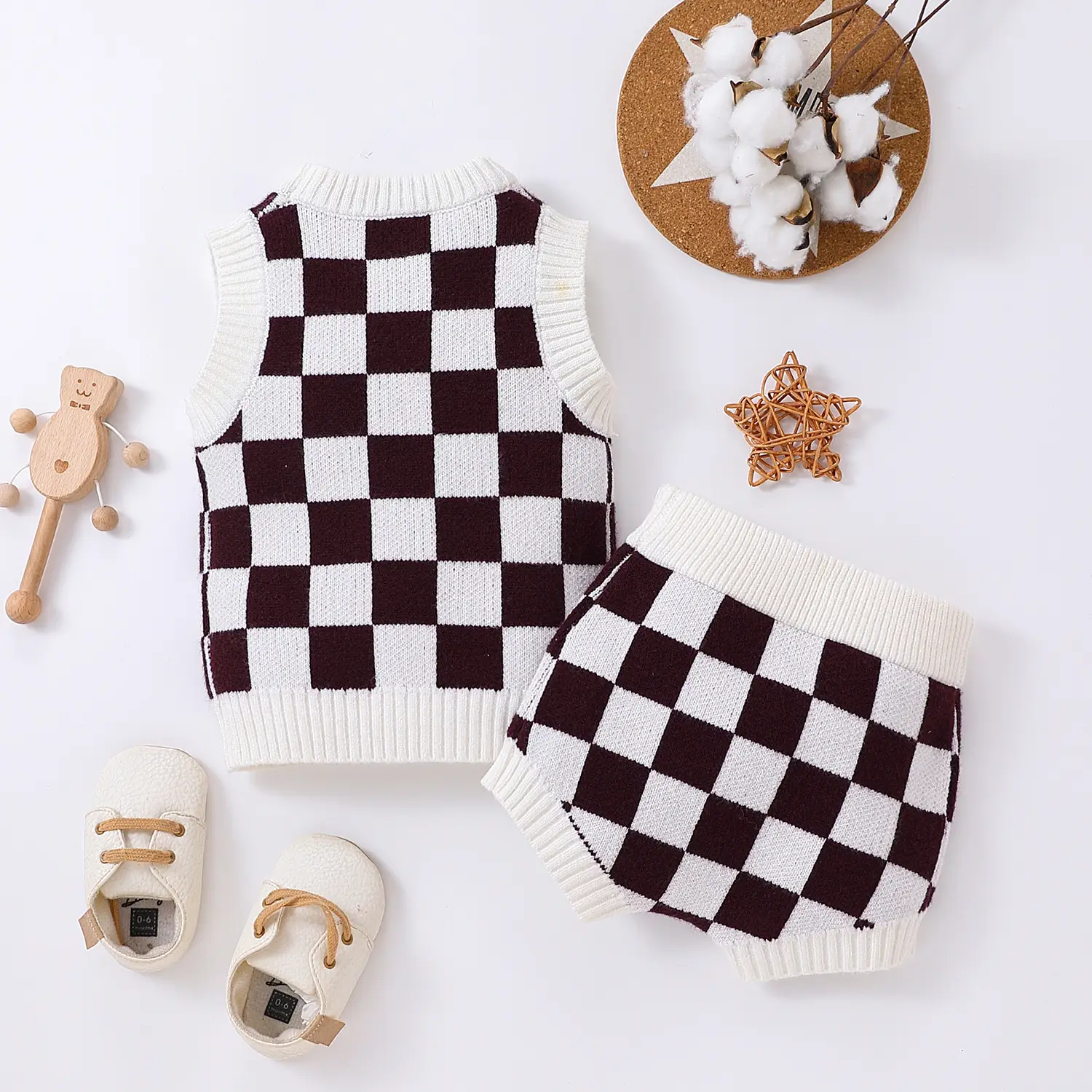 Amazon Plaid Cotton Sweater Pullover