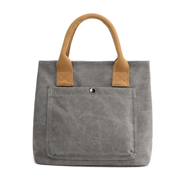 Fashion Handbag Women's Casual Cloth Bag Grey - Shop at LoveMi