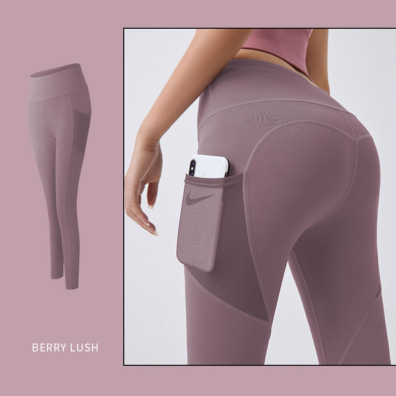 Vansydical Womens High Waisted Yoga Leggings With Pockets Stretchy Solid Running  Workout Tights For Women For Jogging, Gym, And Tummy Control From Jk7860,  $25.49