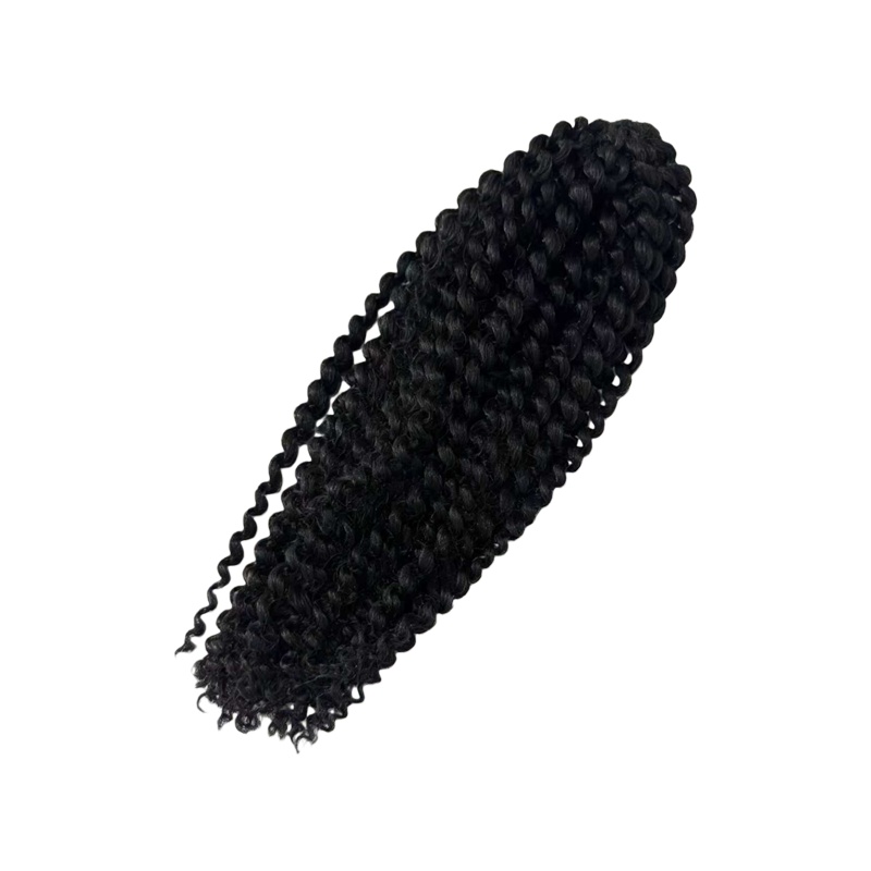 Water Wave Crochet Braiding Hair LongBohemian Curly Style Suitable For... 2