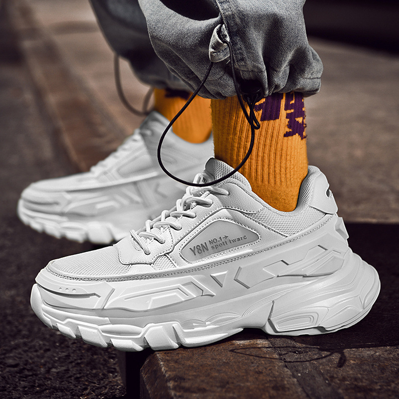 Men's Low-top Platform Trendy Old Shoes