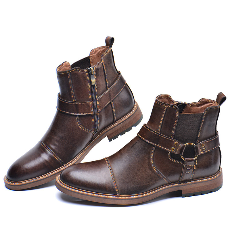 Title 4, Botas Martin Arkbird Masculinas de Cano Alto Es...