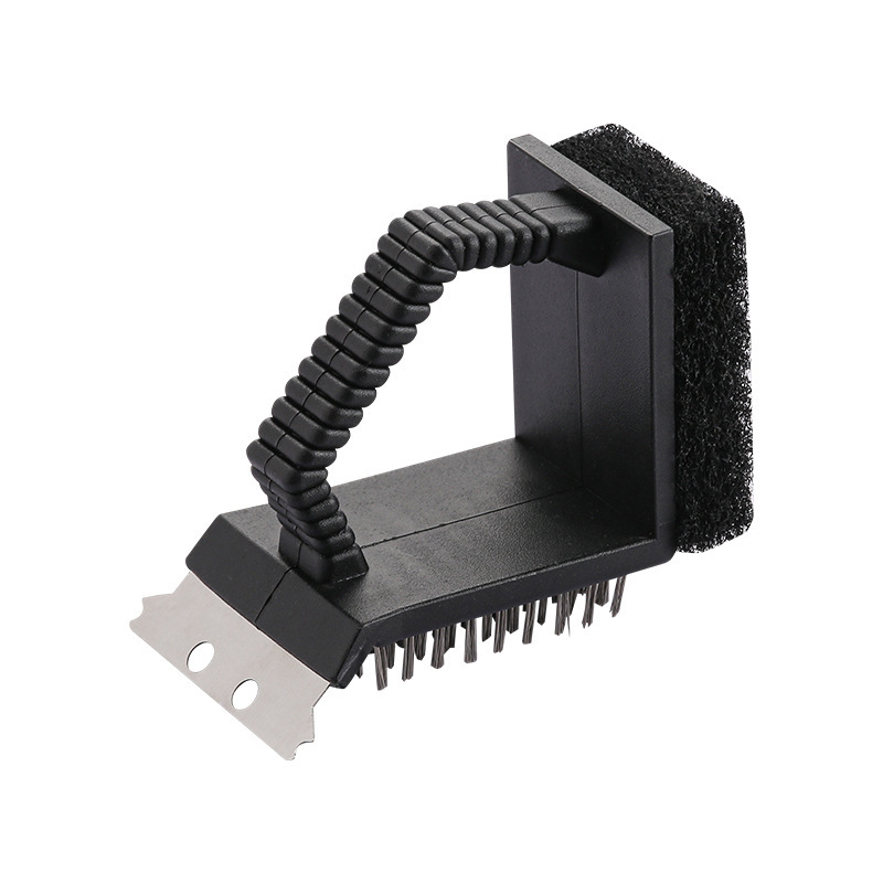 Right angle wire brush