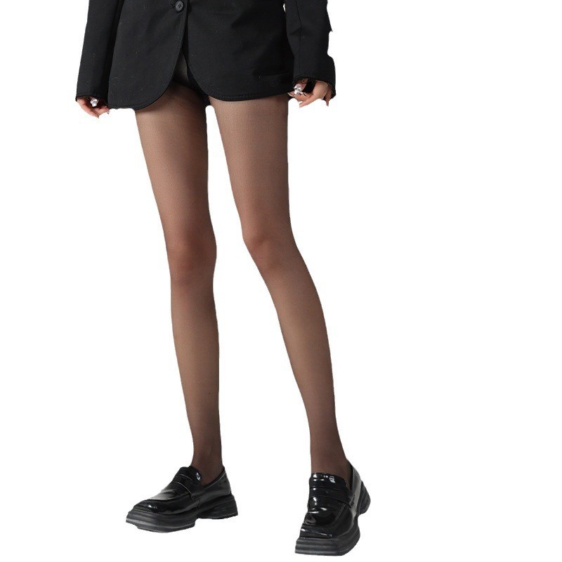 Women's Ultra-thin Black Sheer Tights High Waist Transparent Pantyhose For Daily Wear