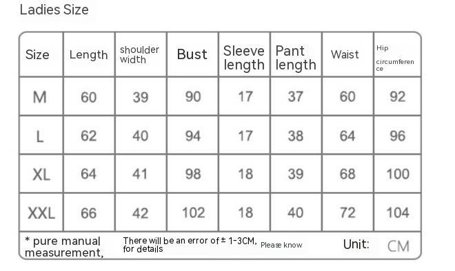 Title 1, Breathable short-sleeved shorts pullover couple...