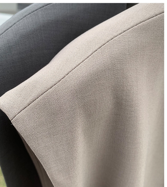 Solid Color High Waist Temperament Commuting Medium Long