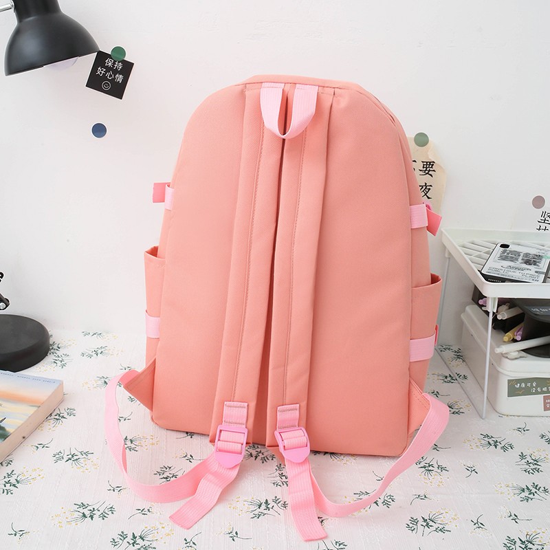 Title 9, Four-piece Large-capacity Nylon Backpack For Ju...