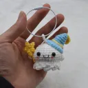Blue Hat White Buckle