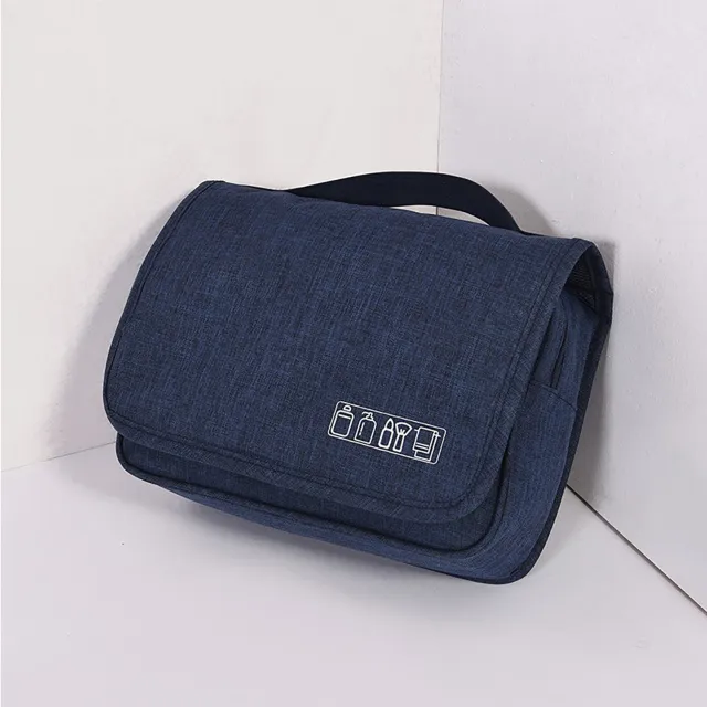 Travel Hanging Toiletry Bag Travel Kit Shaving Bag Waterproof Large Makeup Bag Wash Bag Makeup Organizer Cosmetic Case Puffy Makeup Cosmetic Bag Or... Dark Blue - Shop at LoveMi