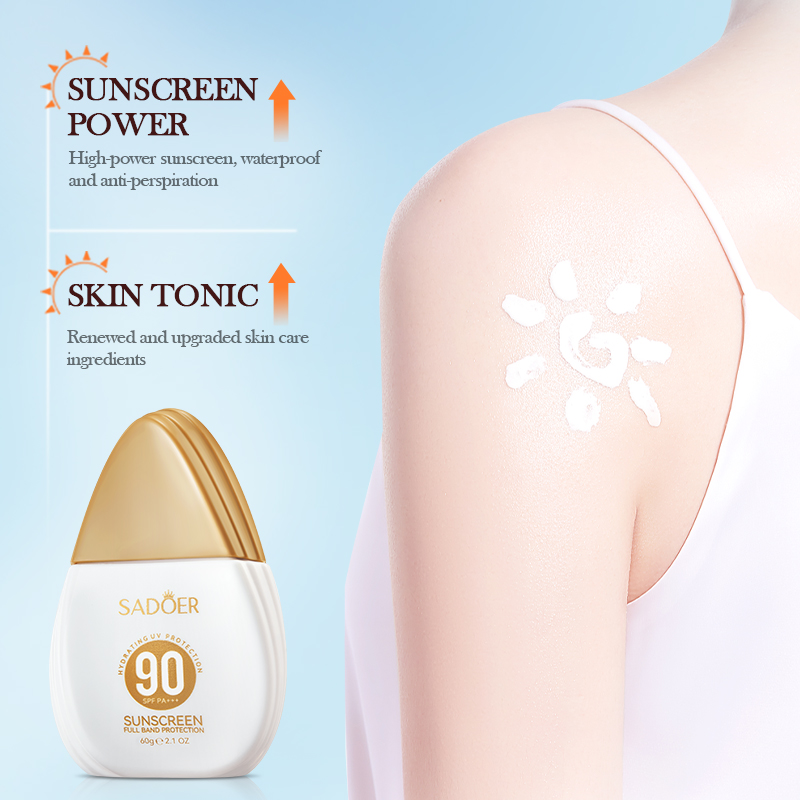 SADOER Clear Water-feel Sunscreen Lotion SPF90 PA 60g — foto 3