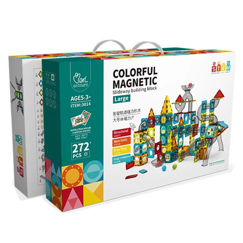 Title 2, Magnetic Piece Building Block Set Variety Lifti...